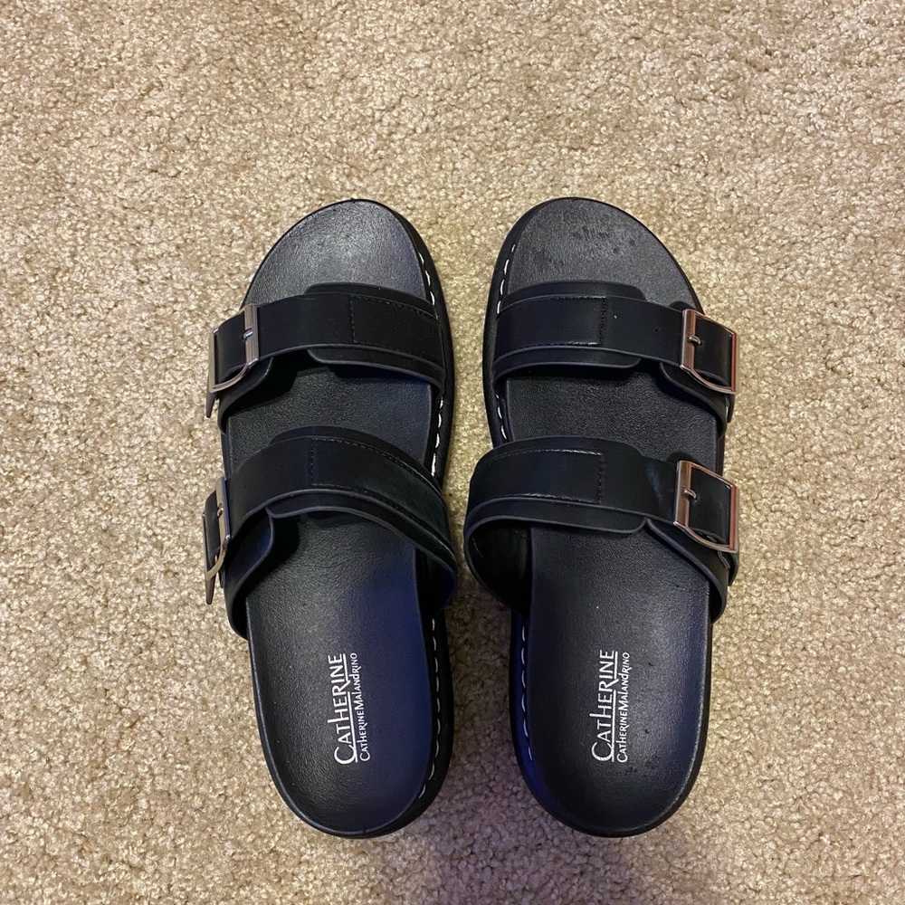 Black sandals
